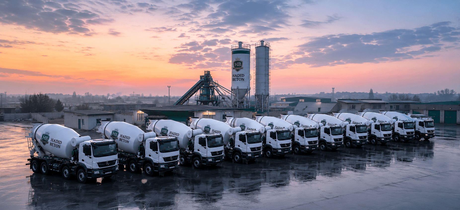 Hadid Beton mikserlar parki